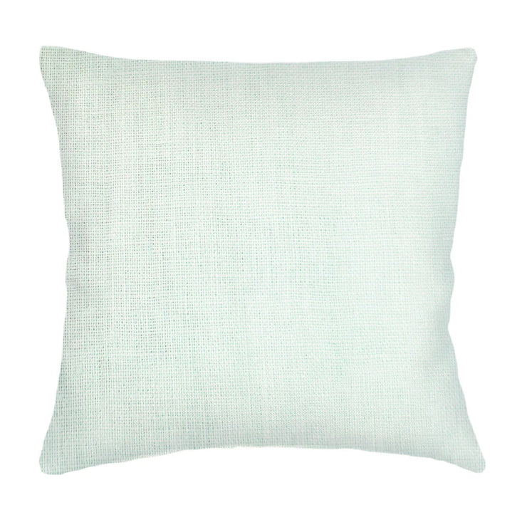 Anaya Home So Soft Linen Bright Aqua Pillow 20x20 With Down Insert