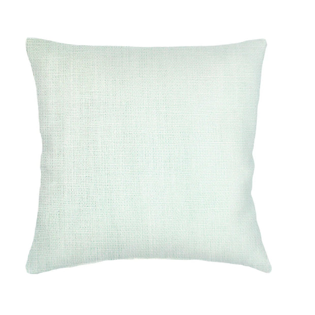 Anaya Home So Soft Linen Bright Aqua Dutch Euro Pillow 26 x26 With Down Insert