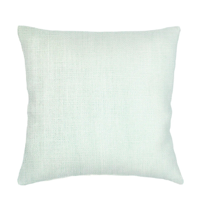 Anaya Home So Soft Linen Bright Aqua Dutch Euro Pillow 26 x26 With Down Insert