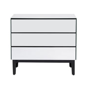 Crestview Collection Henley Mirror Three-Drawer Chest