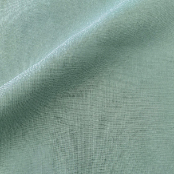 Anaya Home So Soft Linen Mint Green Lumbar Pillow 14x20 With Down Insert
