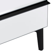 Crestview Collection Henley Mirror Three-Drawer Chest