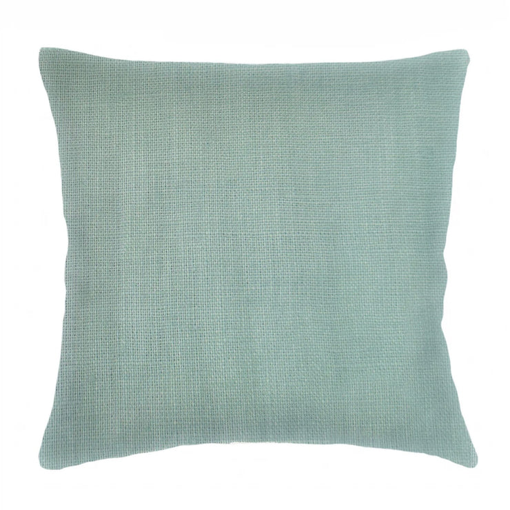 Anaya Home So Soft Linen Mint Green Pillow 20x20 With Down Insert