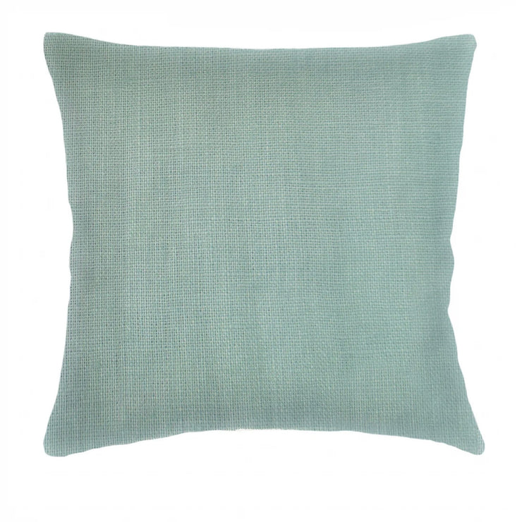 Anaya Home So Soft Linen Mint Green Dutch Euro Pillow 26 x26 With Down Insert