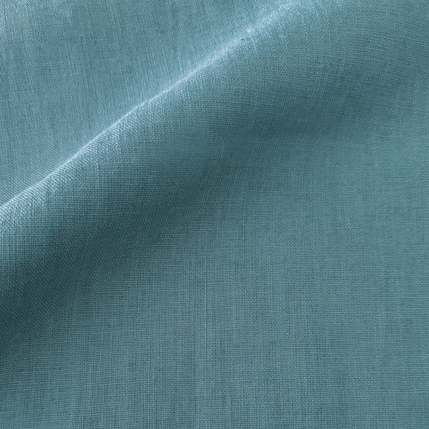 Anaya Home So Soft Linen Turquoise Dutch Euro Pillow 28x36 With Down Insert