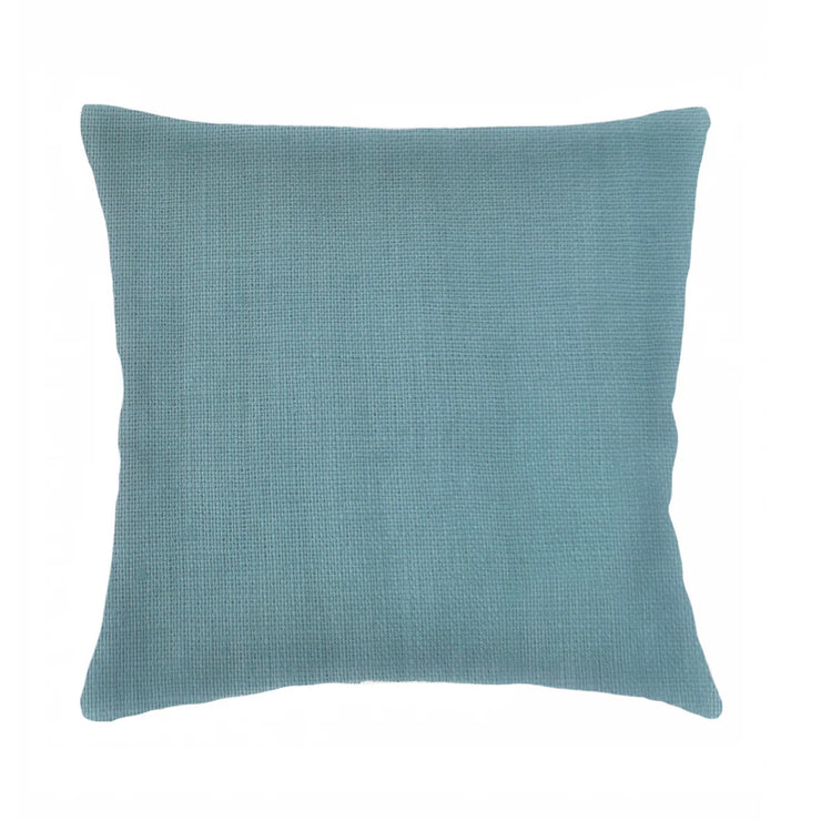 Anaya Home So Soft Linen Turquoise Dutch Euro Pillow 26 x26 With Down Insert