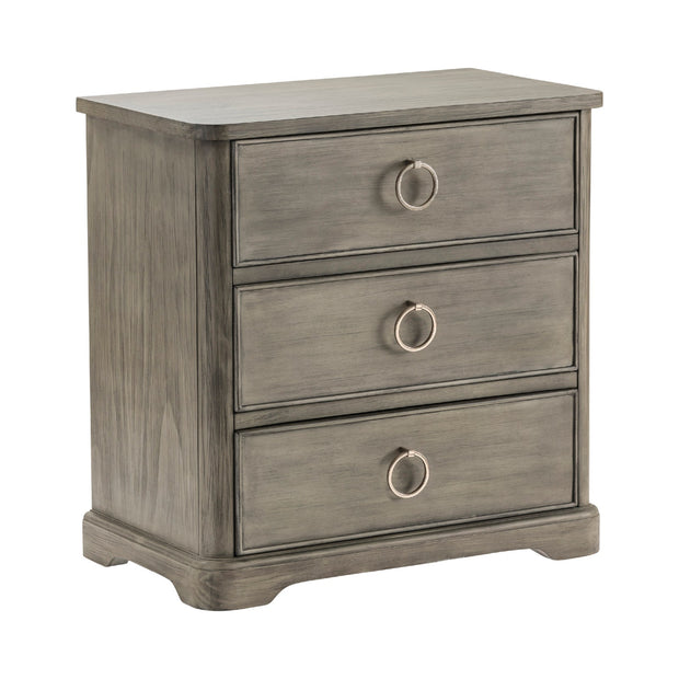 Crestview Collection Newton Gray Acacia Wood Chest