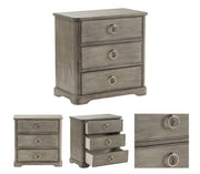 Crestview Collection Newton Gray Acacia Wood Chest