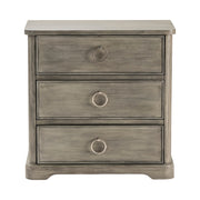 Crestview Collection Newton Gray Acacia Wood Chest