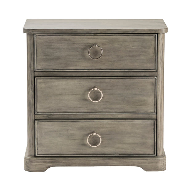 Crestview Collection Newton Gray Acacia Wood Chest