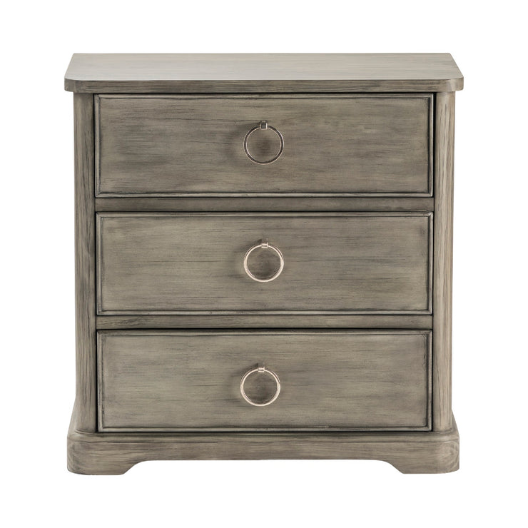 Crestview Collection Newton Gray Acacia Wood Chest