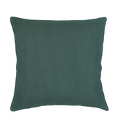 Anaya Home So Soft Linen Emerald Green Dutch Euro Pillow 26 x26 With Down Insert