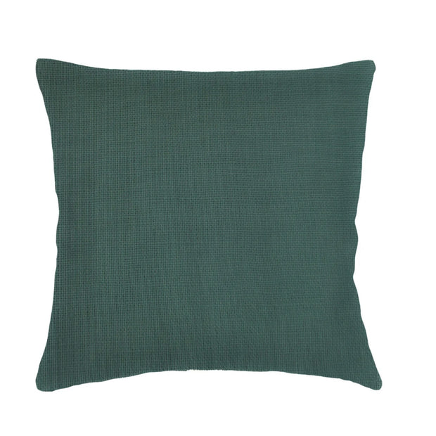 Anaya Home So Soft Linen Emerald Green Dutch Euro Pillow 26 x26 With Down Insert