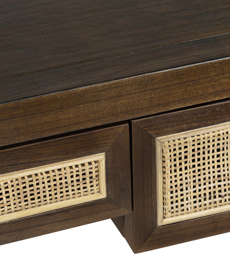 Crestview Collection Alder Brown Writing Desk