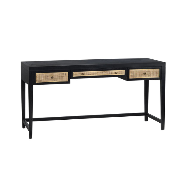 Crestview Collection Alder Black Writing Desk