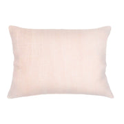 Anaya Home So Soft Linen Light Pink Dutch Euro Pillow 28x36 With Down Insert