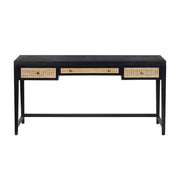 Crestview Collection Alder Black Writing Desk