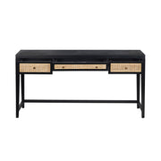 Crestview Collection Alder Black Writing Desk