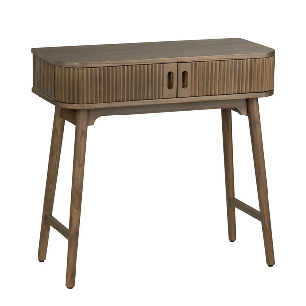 Crestview Collection Chaplin Mindi Wood 2-Door Brown Writing Desk