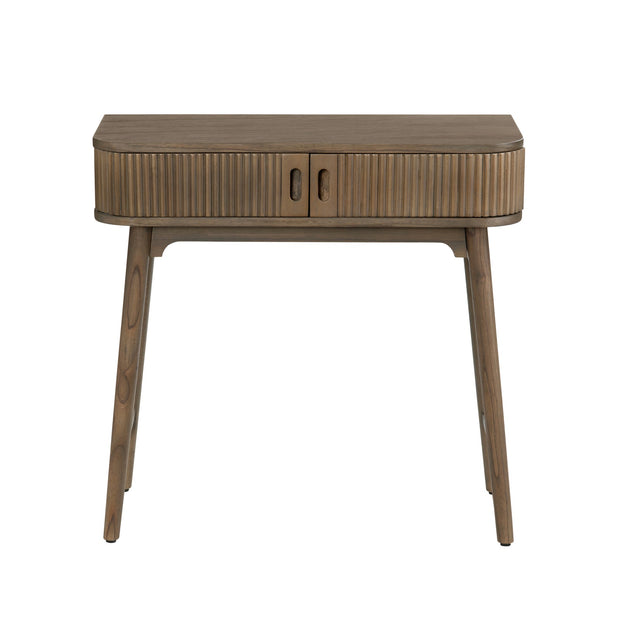 Crestview Collection Chaplin Mindi Wood 2-Door Brown Writing Desk