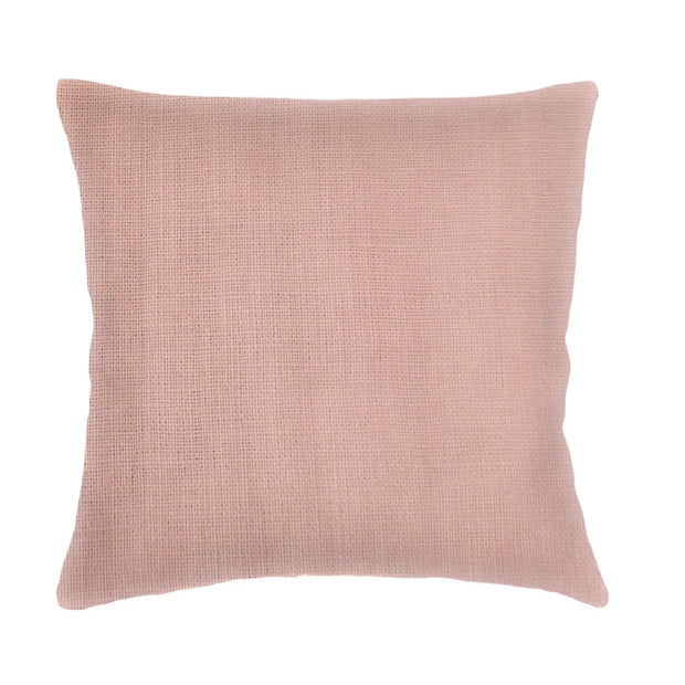 Anaya Home So Soft Linen Rose Pink Pillow 20x20 With Down Insert