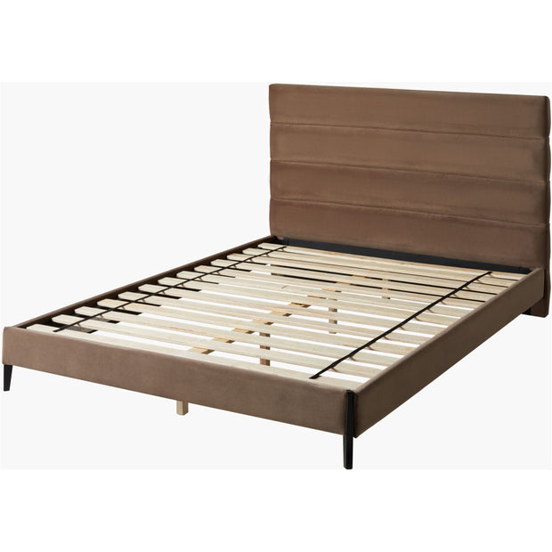 Surya Knox Modern Upholstered Bed ~ Available in Queen and King Sizes