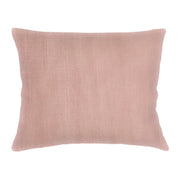 Anaya Home So Soft Linen Rose Pink Dutch Euro Pillow 28x36 With Down Insert