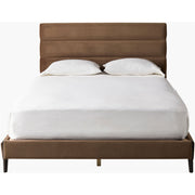 Surya Knox Modern Upholstered Bed ~ Available in Queen and King Sizes