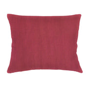 Anaya Home So Soft Linen Red Dutch Euro Pillow 28x36 With Down Insert