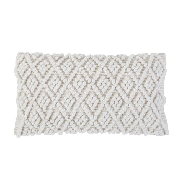 Pom Pom at Home Coco Hand Woven Pillow with Insert  ~ 14 x 24