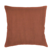 Anaya Home So Soft Linen Rustic Orange Dutch Euro Pillow 26 x26 With Down Insert