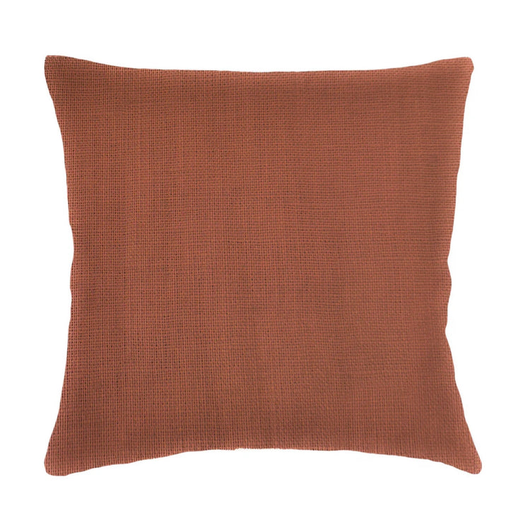 Anaya Home So Soft Linen Rustic Orange Dutch Euro Pillow 26 x26 With Down Insert