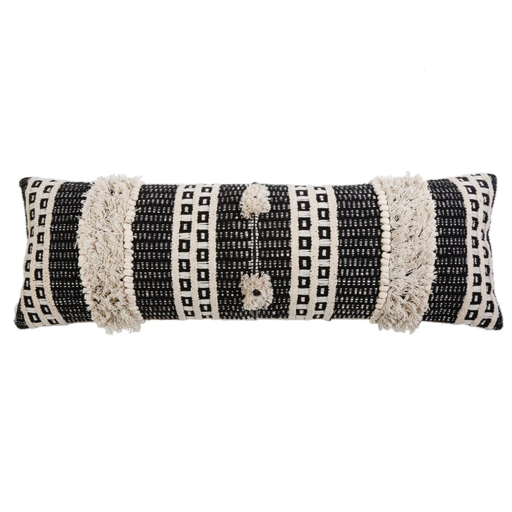 Pom Pom at Home Sawyer Hand Woven Pillow with Insert  ~ 14 x 40