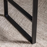 Crestview Collection Josie Solid Mango And Iron Standing Desk