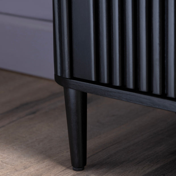 Crestview Collection Camden Black Two Door Cabinet
