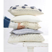 Pom Pom at Home Izzy Hand Woven Pillow with Insert  ~ 14 x 24