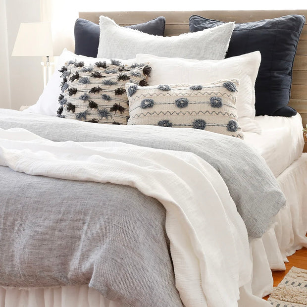 Pom Pom at Home Pippa Hand Woven Pillow with Insert  ~ 20 x 20