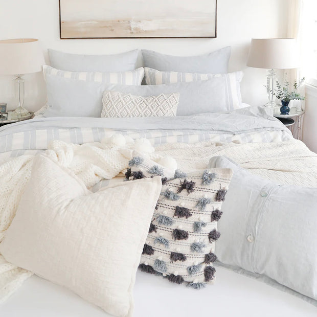 Pom Pom at Home Pippa Hand Woven Pillow with Insert  ~ 20 x 20