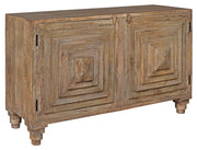 Crestview Collection Chantico Mango Wood Cabinet