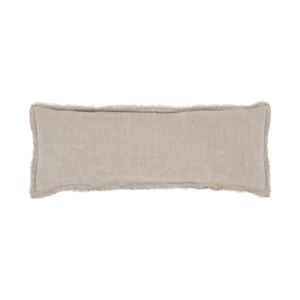 Pom Pom at Home Laurel Pale Olive Stonewashed Linen Pillow with Insert  ~ 14 x 40