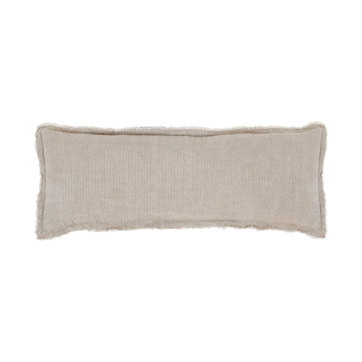 Pom Pom at Home Laurel Pale Olive Stonewashed Linen Pillow with Insert  ~ 14 x 40