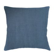 Anaya Home So Soft Linen Marine Blue Dutch Euro Pillow 26 x26 With Down Insert