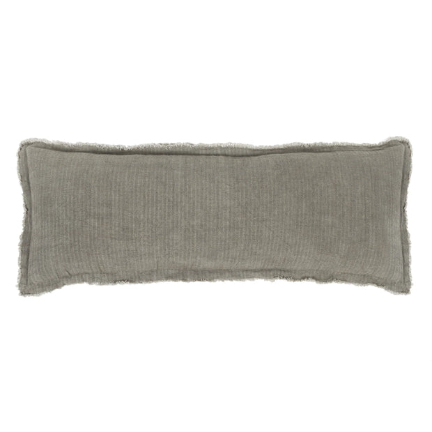 Pom Pom at Home Laurel Pebble Stonewashed Linen Pillow with Insert  ~ 14 x 40