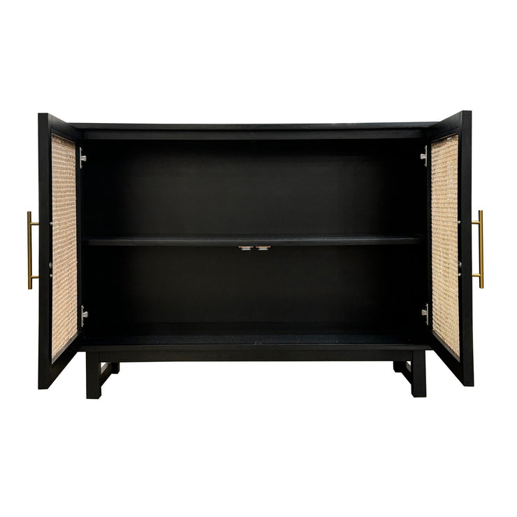 Crestview Collection Indi Natural Wood Two Door Cabinet