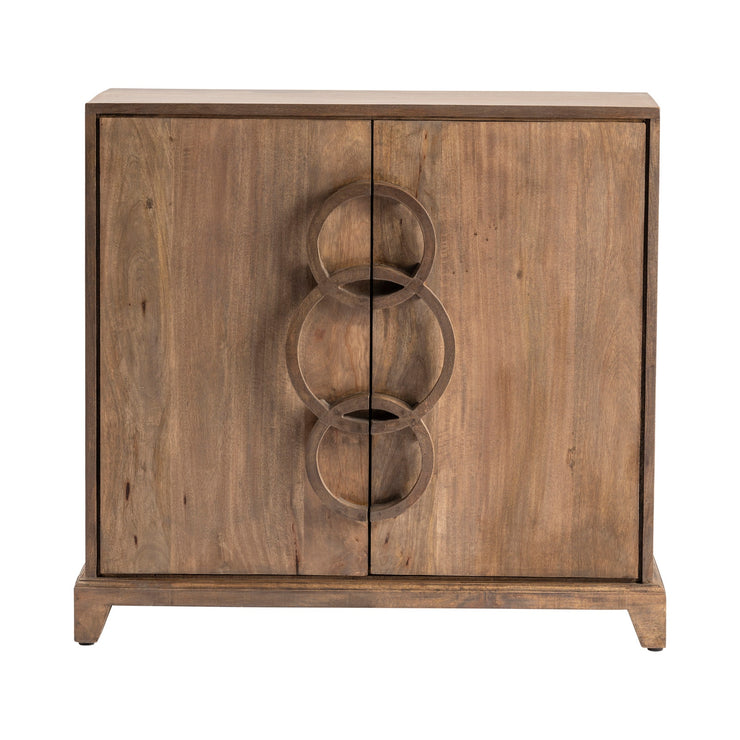 Crestview Collection Bengal Manor 3 Ring Cabinet