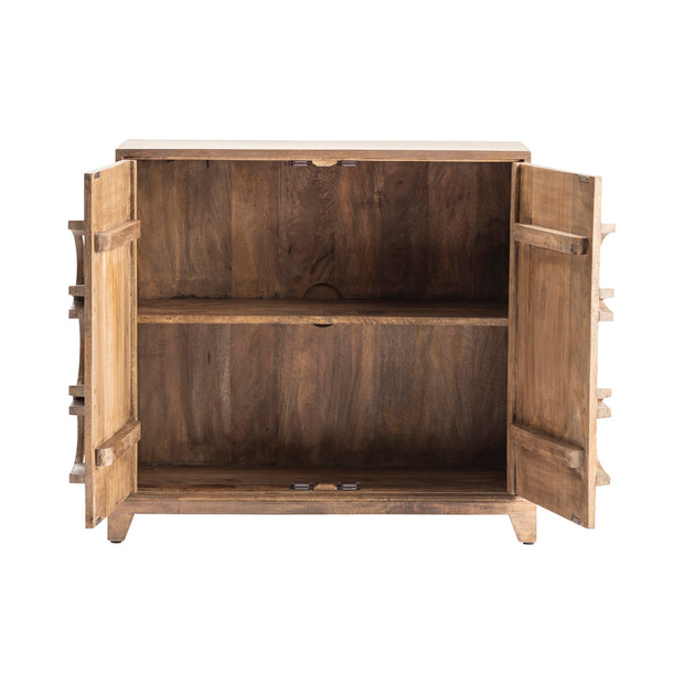 Crestview Collection Bengal Manor 3 Ring Cabinet