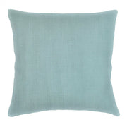 Anaya Home So Soft Linen Mist Blue Dutch Euro Pillow 26 x26 With Down Insert