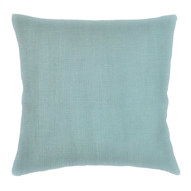 Anaya Home So Soft Linen Mist Blue Dutch Euro Pillow 26 x26 With Down Insert