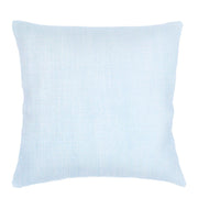 Anaya Home So Soft Linen Sky Blue Pillow 20x20 With Down Insert