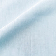 Anaya Home So Soft Linen Sky Blue Lumbar Pillow 14x20 With Down Insert